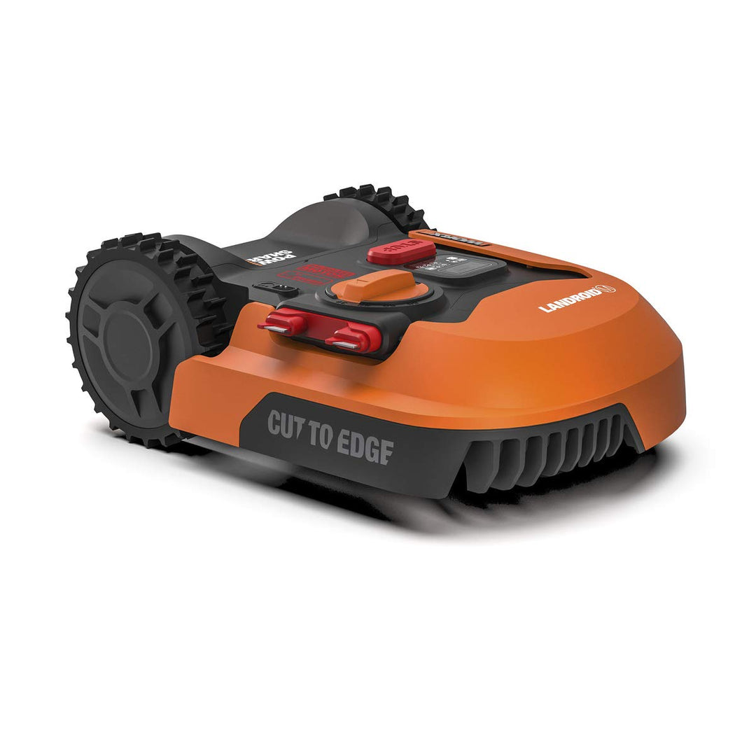 Worx Landroid M WR143E Mähroboter/Akkurasenmäher für Gärten bis 1000 qm/Selbstfahrender Rasenmäher f