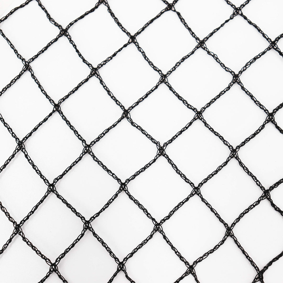 Aquagart® Teichnetz 12m x 16m Vogelschutz 20mm x 20mm Maschenweite I Pool Laubnetz schwarz I Obstbau