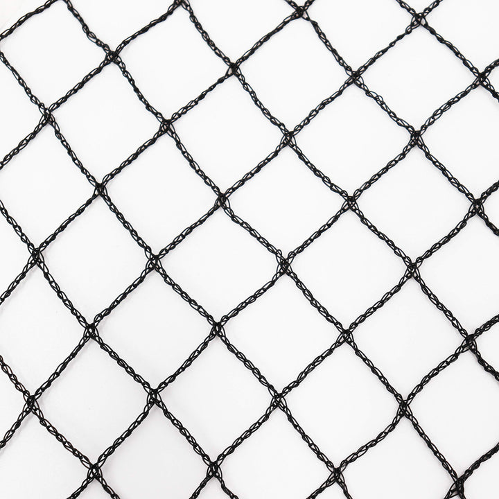 Aquagart® Teichnetz 12m x 16m Vogelschutz 20mm x 20mm Maschenweite I Pool Laubnetz schwarz I Obstbau