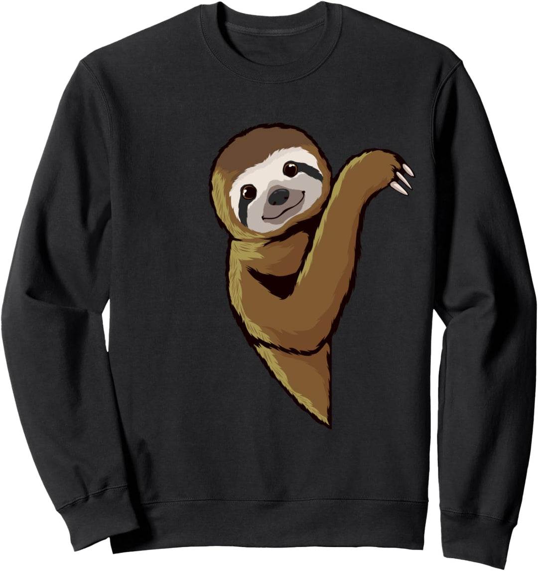 Faultier von der Seite Faultiere Sweatshirt
