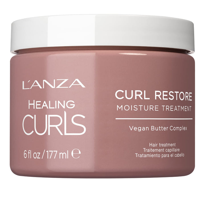 L'ANZA Feuchtigkeitsspendende Lockenkur - Leave-in Creme für mehr Feuchtigkeit, bändigt krauses Haar