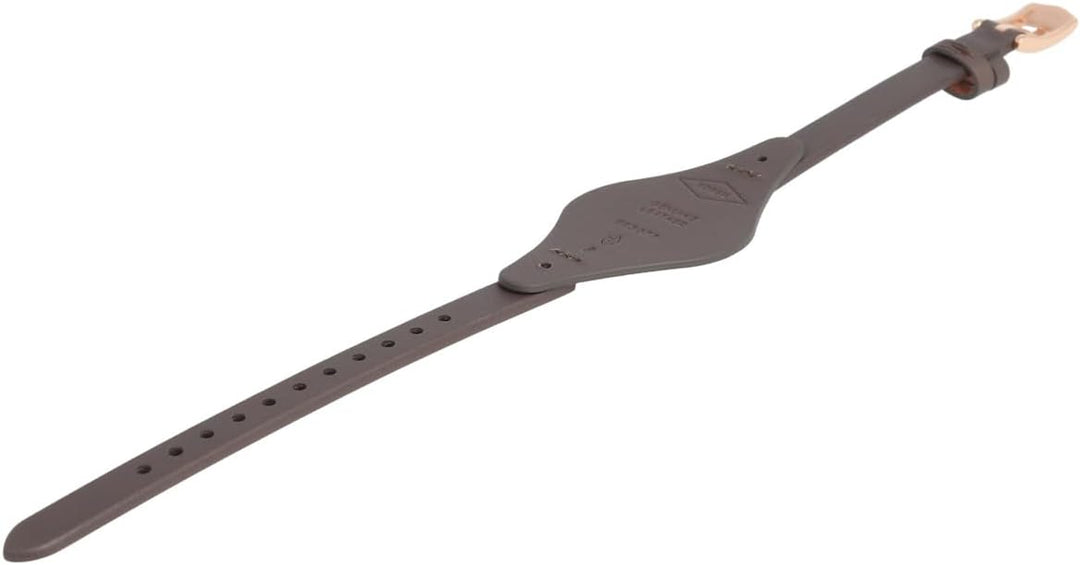 Fossil Uhrenarmband 8mm Leder Grau - ES-3077 | LB-ES3077