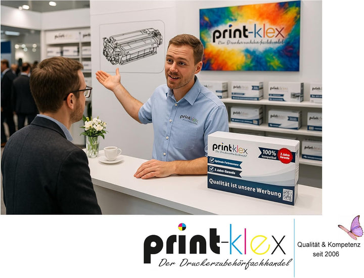 Print-Klex XXL Toner Set kompatibel für Oki C9600 C9600N C9600DN C9600HDTN C9600XF Pro Lite C9650 Ex