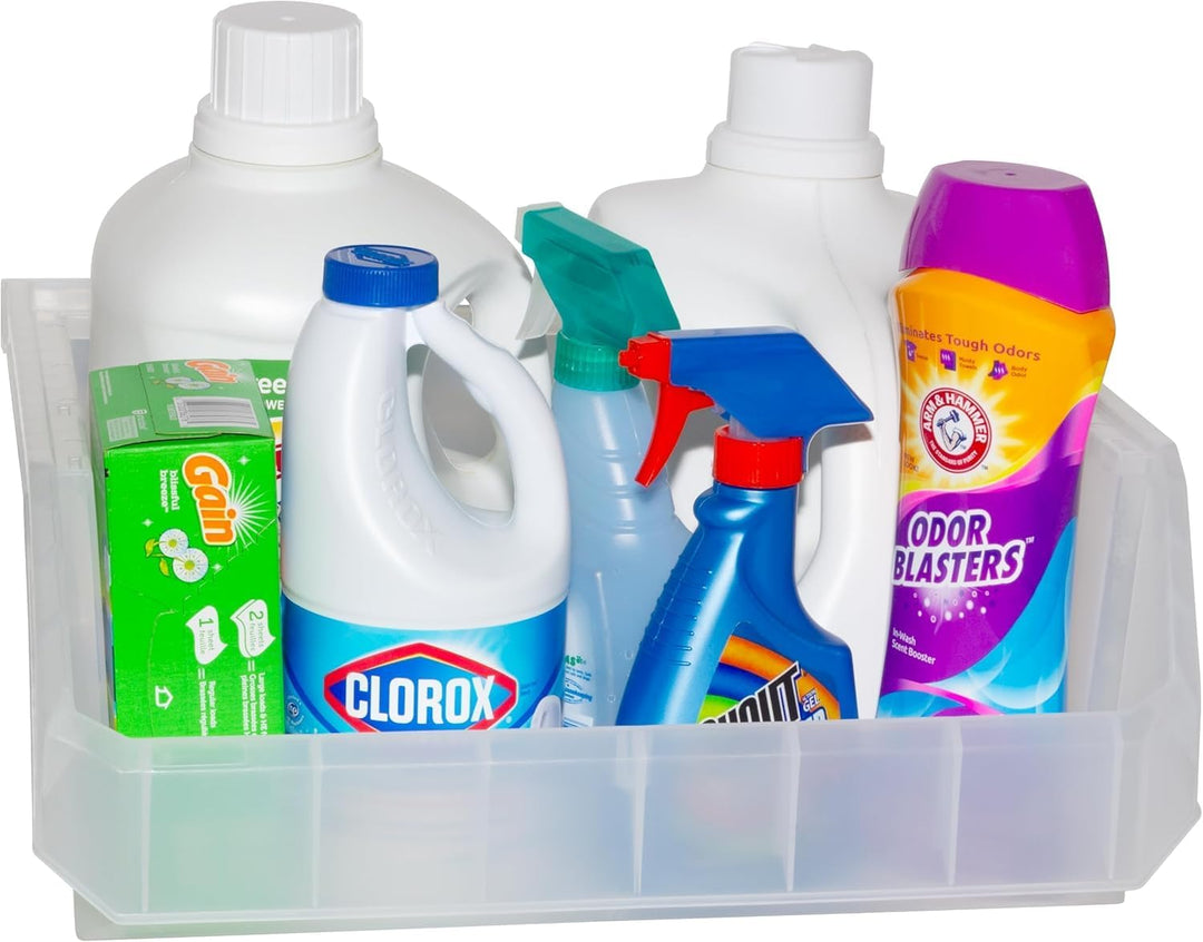 Kunststoffbehälter zur Organisation und Aufbewahrung, für Schrank, Küche, Büro, Garage oder Speiseka