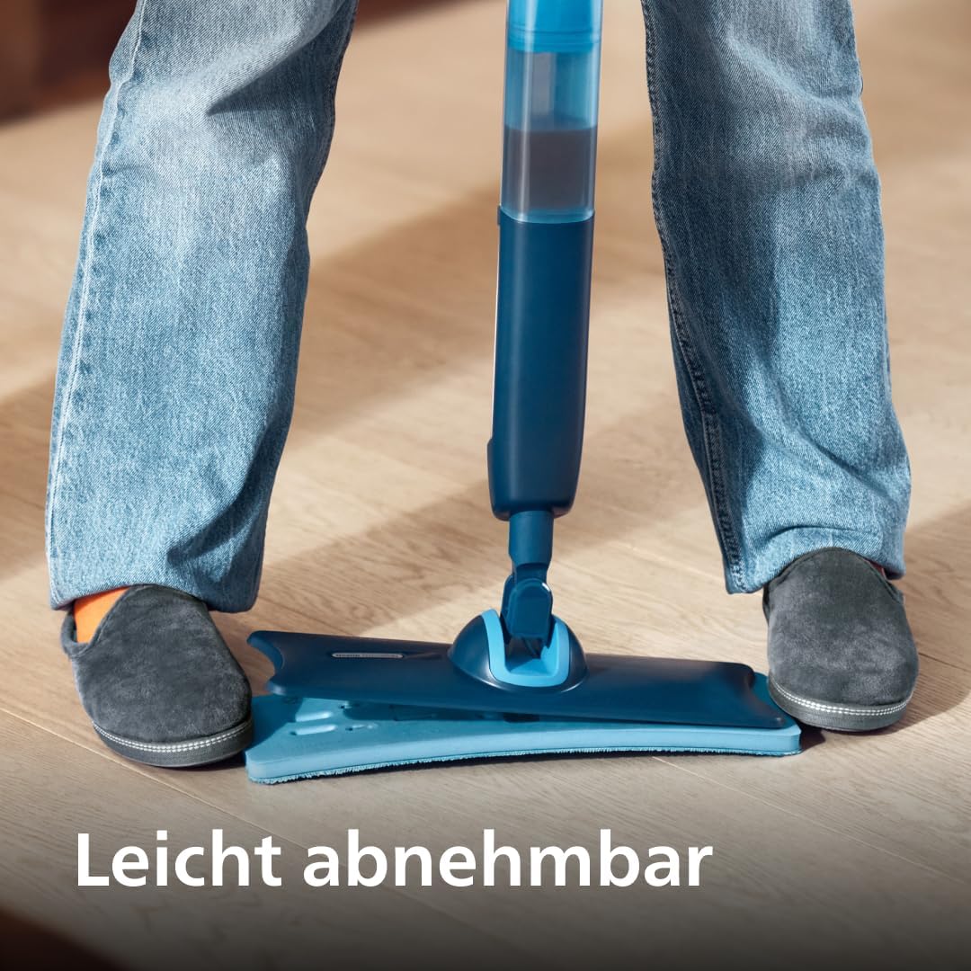 Philips OneUp Original Reinigungspad Einzelpack – Für empfindliche Hartböden, saugt Schmutzwasser au