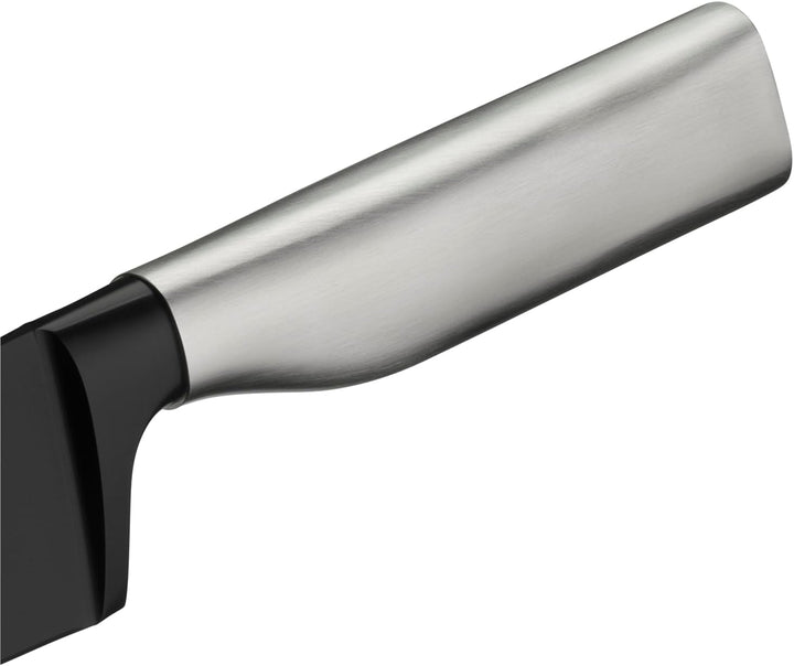 WMF Ultimate Black Messerset 3teilig, Made in Germany, Küchenmesser, Diamond Cut, sicherer Fingersch