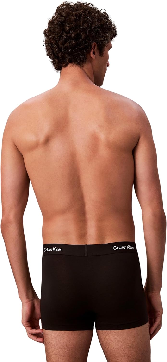 Calvin Klein Herren Trunk 3pk 0000u2662g Trunk (3er Pack) M Black (Black Ub1), M Black (Black Ub1)