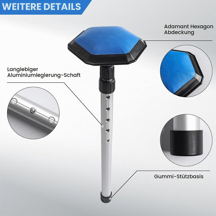 LOVMEAD Golf Travelcover, Golf Protector Travel Covers Support System Backbone-Reiseabdeckung aus Al