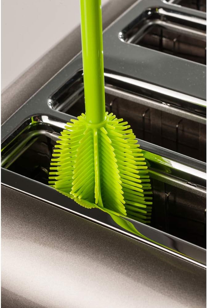 Kochblume Flaschenbürste 36cm | Premium-Silikon &amp; BPA frei| Hitzbeständig | Spülmaschinenfest | Für