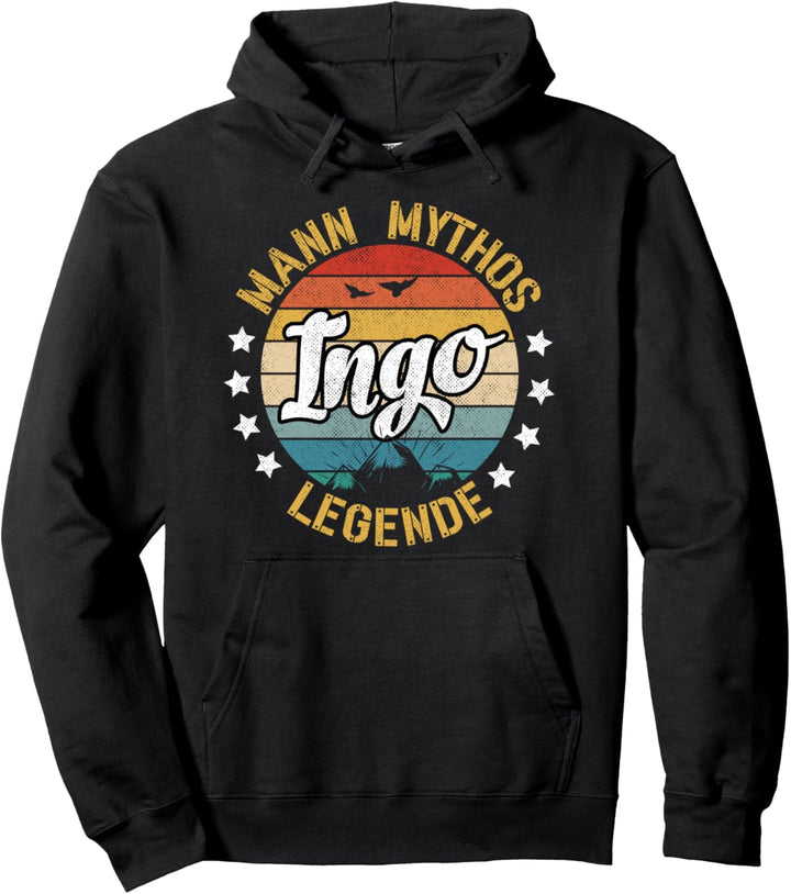 Retro Ingo Mann Mythos Legende Vintage Pullover Hoodie