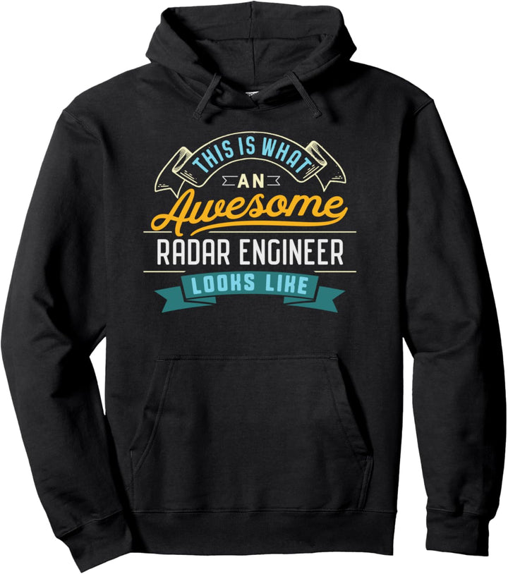 Lustiges Radar-Ingenieur-Shirt, toll für Beruf, Abschlussfeier Pullover Hoodie