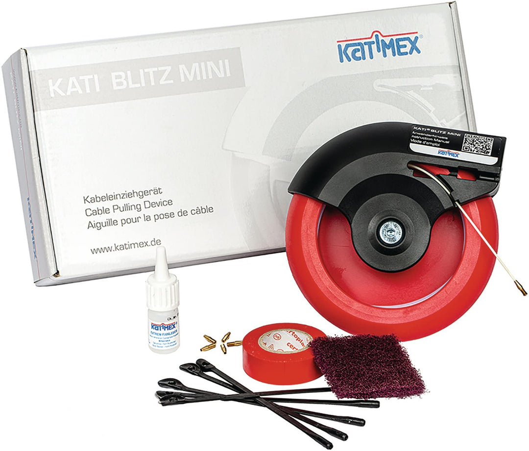 Katimex® Blitz Mini | 15 m | Verkabelungssystemen | Glasfaserkabelverlegung | LWL-Installationen | F