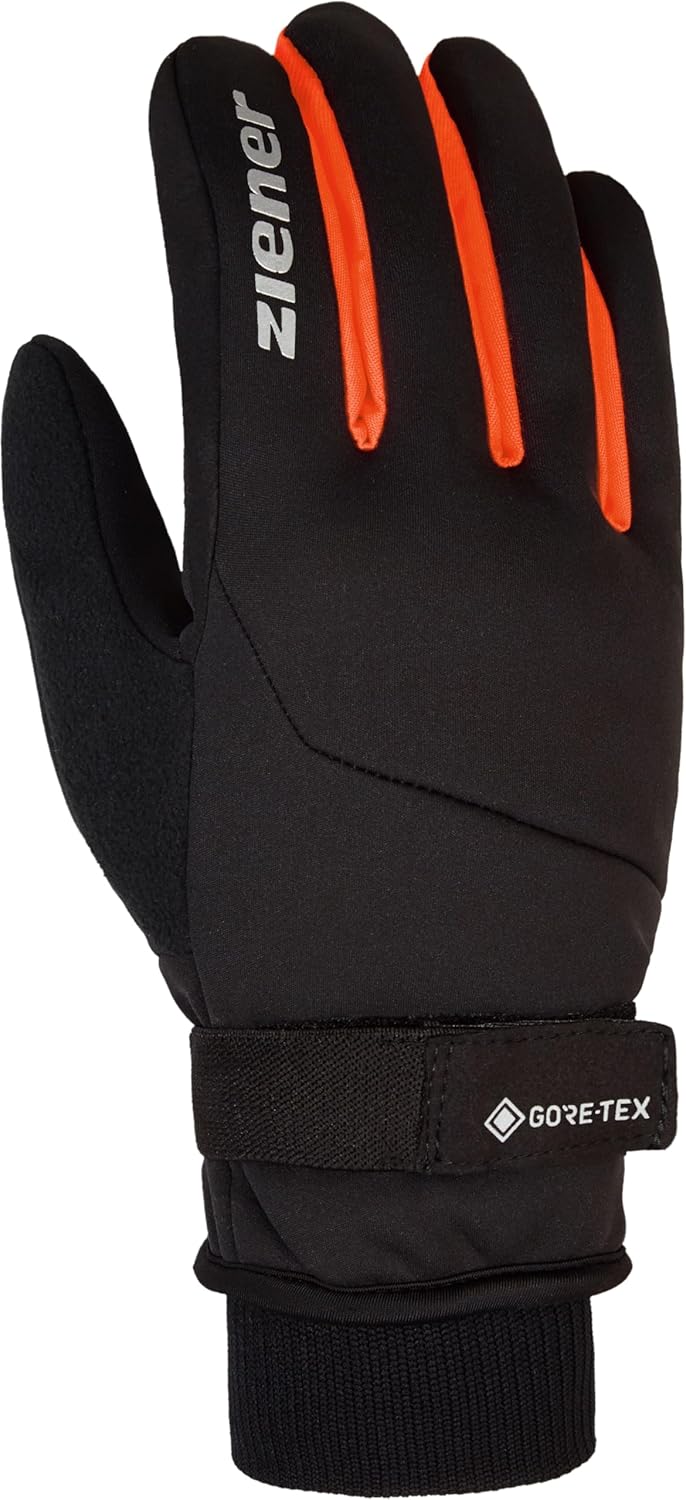 Ziener Erwachsene SMU 18-Bike 199 GTX(R) Glove Fahrrad Poison orange 8.5, Poison orange 8.5