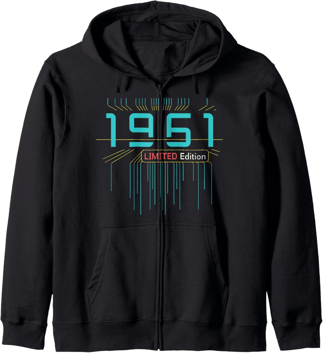 63. Geburtstag Mann Frau 63 Jahre 1961 Deko Lustig Geschenk Kapuzenjacke