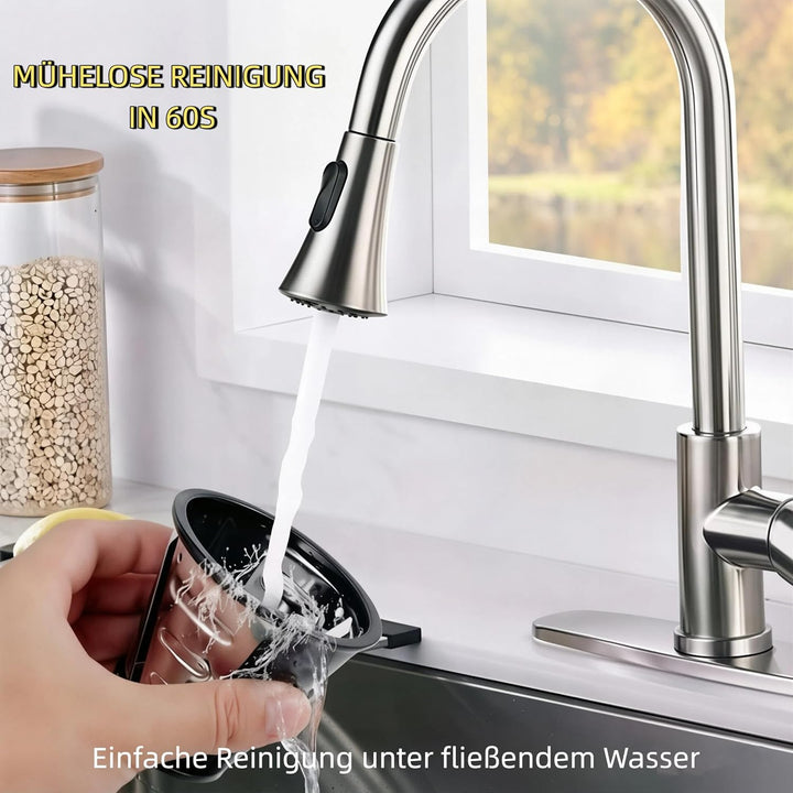 Elektrische 5-in-1 Gemüsehobel 150W, Gemüseschneider mit 5 Edelstahl-Trommeln für Käse, Obst & Gemüs