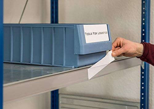 Selbstklebende Etikettenhalter für Einstecketiketten 100 mm Breit/Tickethalter/Etiketten Halter (83