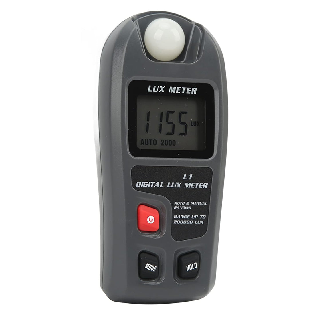 Beleuchtungsstärkemessgerät, Digitales Lichtmessgerät, Luxmeter, Beleuchtungsstärketester, LCD-Displ