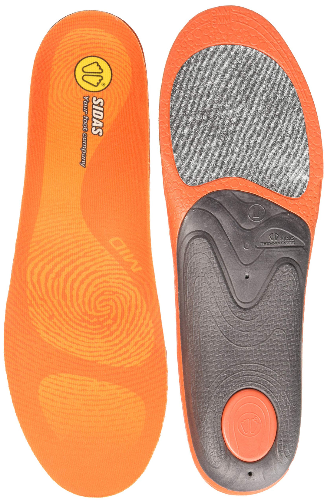 Sidas 3feet Winter Mid-einlegesohlen Sohlen L Black, L Black
