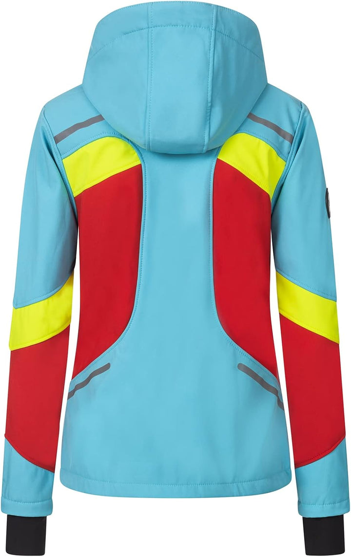 Rock Creek Damen Softshell Jacke Windbreaker D-465, Türkis