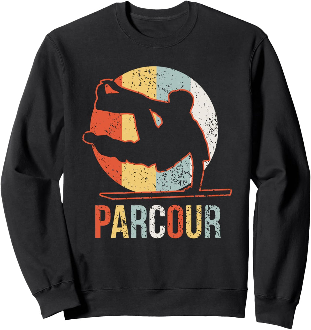 Trendy Parkour I Ninja I Vintage Parcour I Parkour Sweatshirt