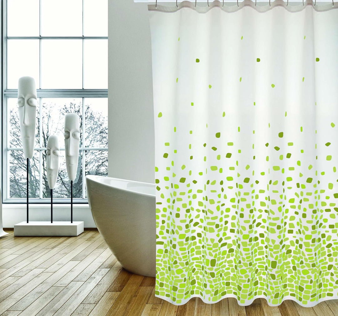 MSV Cotexsa by Premium Anti-Schimmel Textil Duschvorhang - Anti-Bakteriell, waschbar, 100% wasserdic