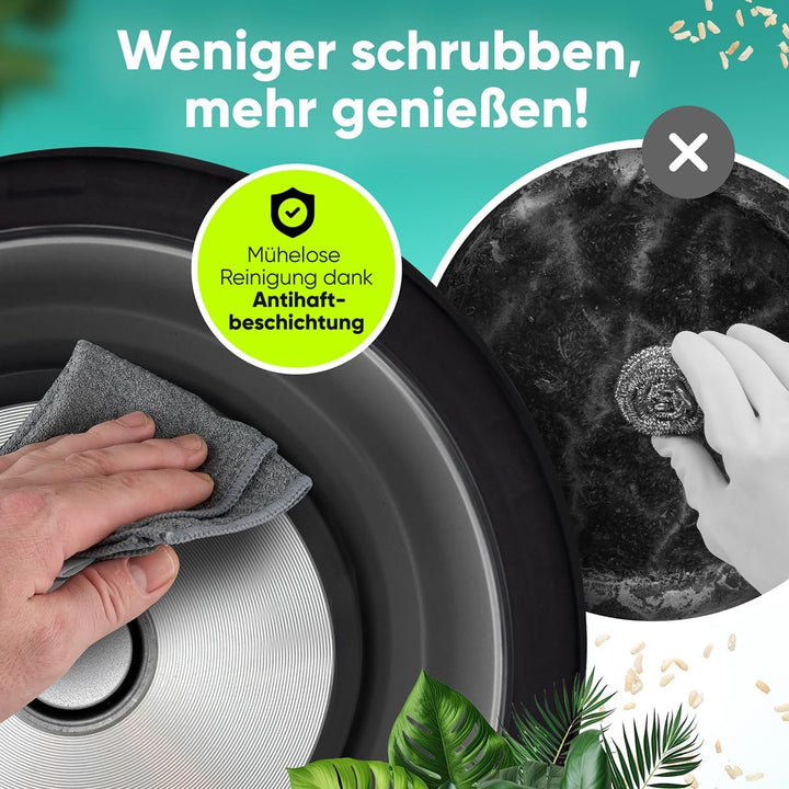 ProfiCook® Reiskocher für 3kg Reis | schnelle Zubereitung ohne Anbrennen | Warmhaltefunktion | inkl.