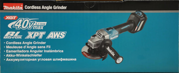 Makita GA023GZ Akku-Winkelschleifer 40V max. (ohne Akku, ohne Ladegerät), Akku-Winkelschleifer