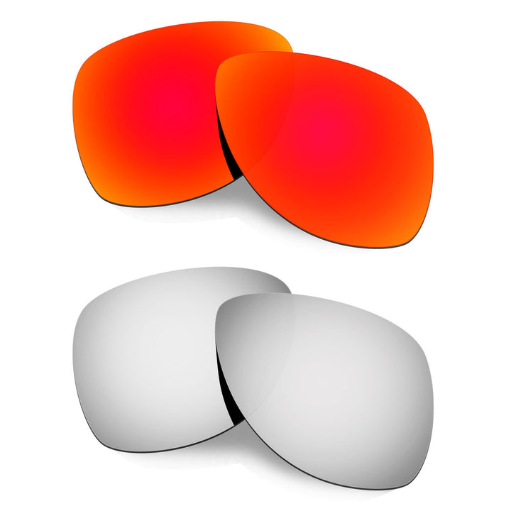 HKUCO Plus Mens Replacement Lenses for Oakley Dispatch 2-2 Pair