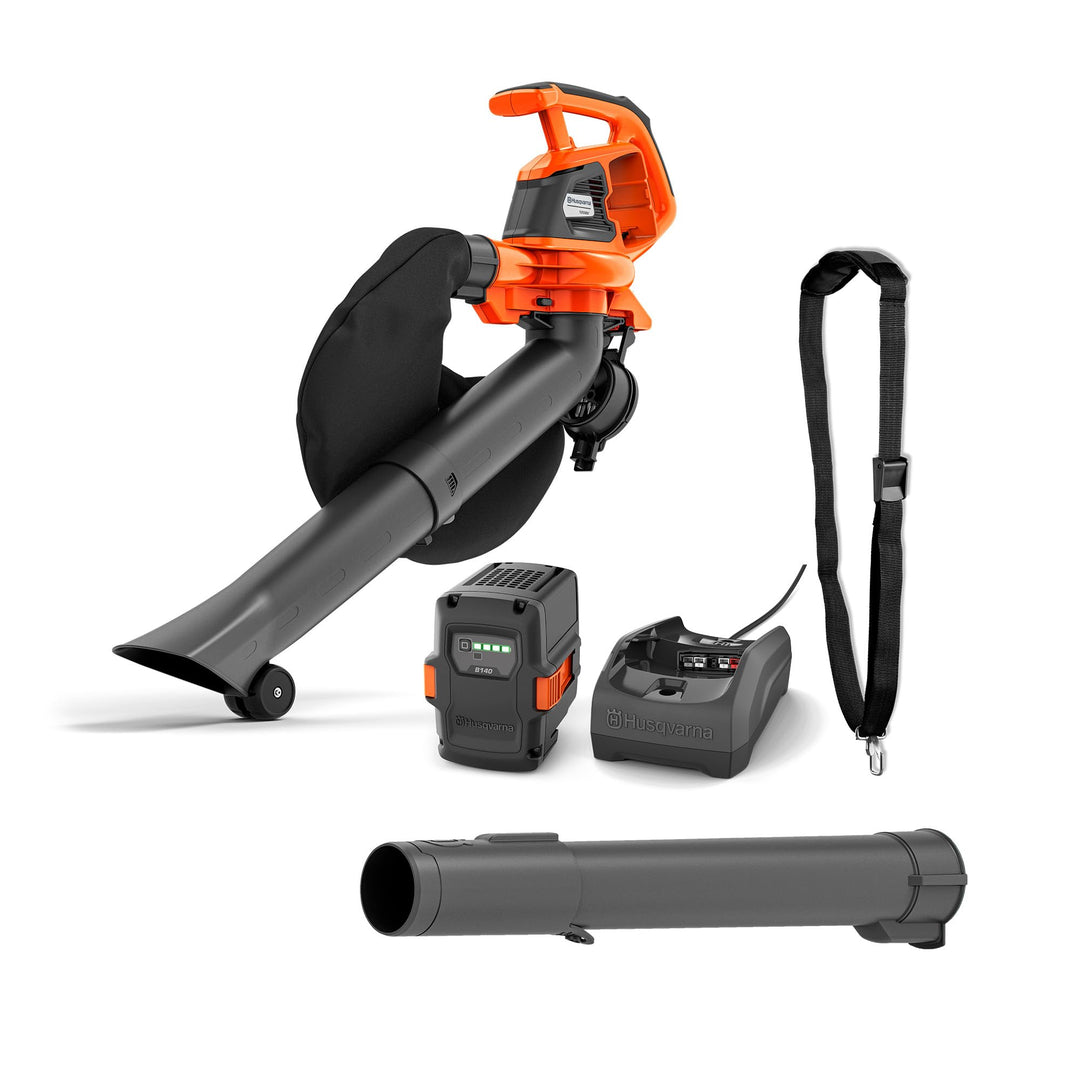 Husqvarna Laubsauger & -Bläser 120iBV (inkl. Akku BLi20 & Ladegerät 40-C80)
