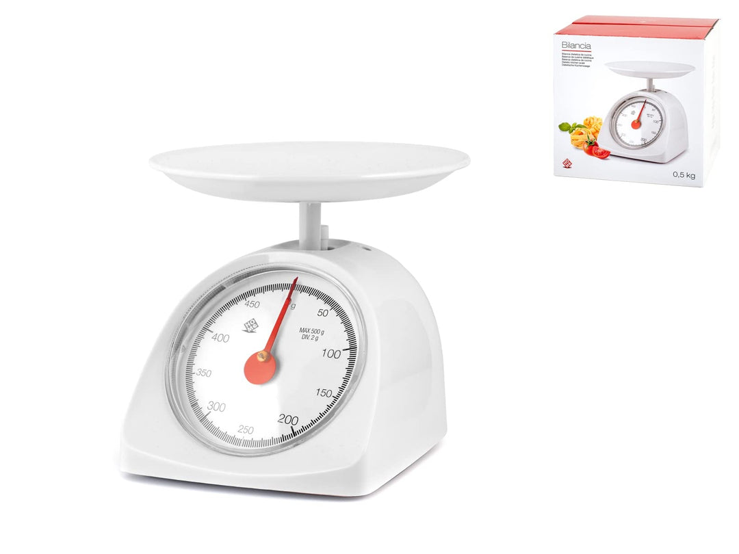 Home Mechanische Küchenwaage, weiss, 0,5 kg