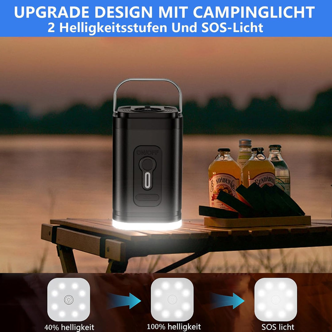 Elektrische Luftpumpe für Luftmatratze, Klein Luftpumpe Luftmatratze Pumpe mit 5 Düsen, Tragbare Ele