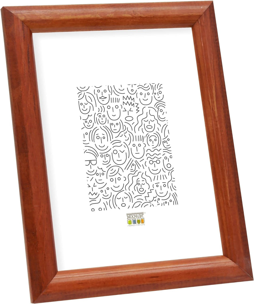 Deknudt Frames Bilderrahmen Grösse (Bild): 60 cm H x 40 cm B, Farbe: Braun 40 x 60 cm Braun, 40 x 60