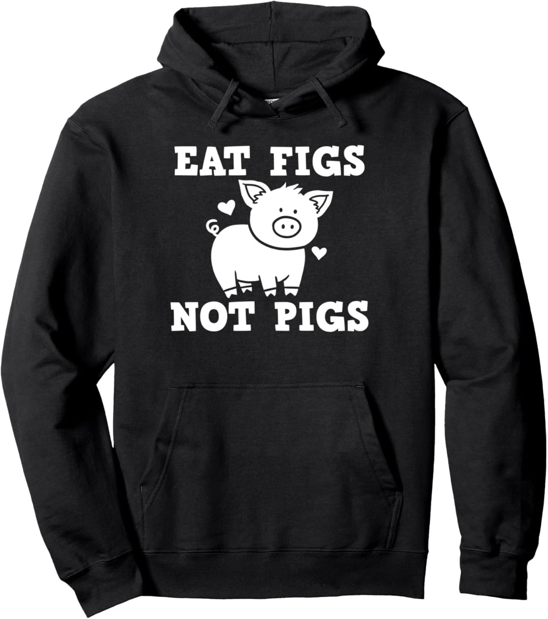 Schweine Schwein Vegan Pullover Hoodie