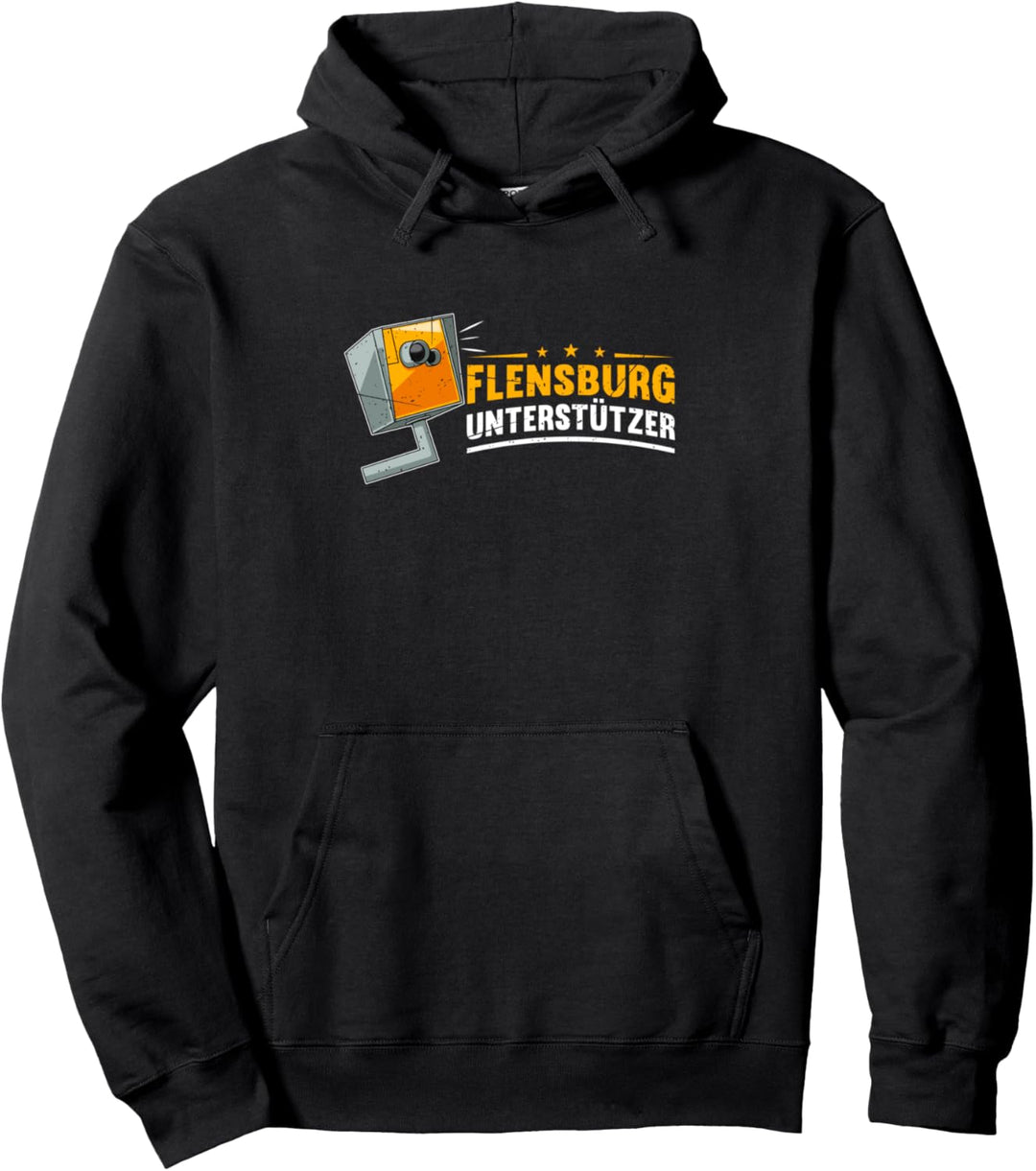 Raser Blitzer Punkte Flensburg Führerschein Deutschland Fun Pullover Hoodie
