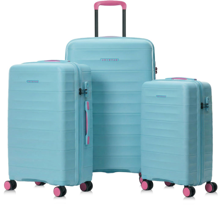 Mariner Koffer-Set 3-teilig aus 100% Eco-PP Hartschale, Robust & Langlebig, Stilvolles Design, 55x36