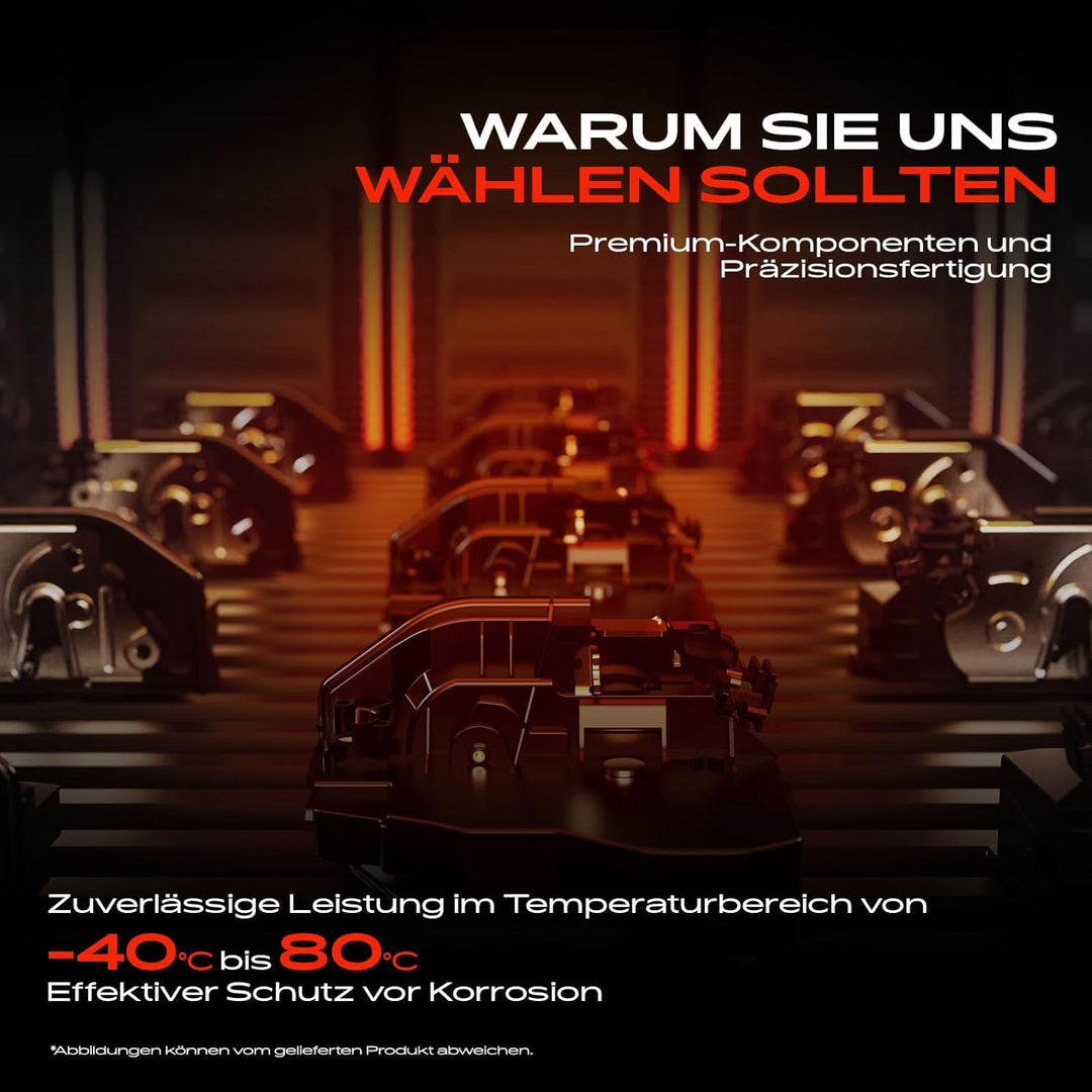 Frankberg Türschloss Zentralverriegelung 5-Polig Vorne Rechts Kompatibel mit S60 II 134 2010-2018 V6