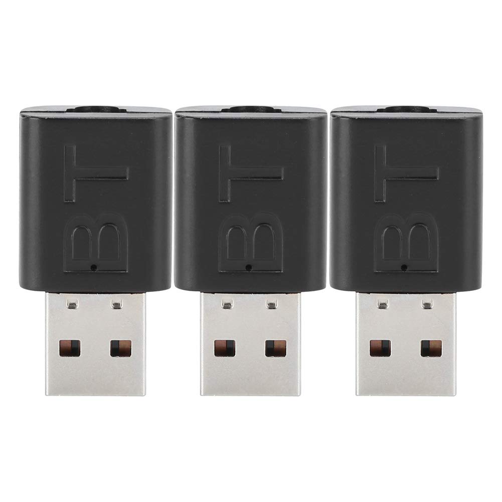 Bluetooth-Empfänger Sender, 3PCS KN320 Bluetooth 5.0 Adapter Drahtloser Audioempfänger für Computer