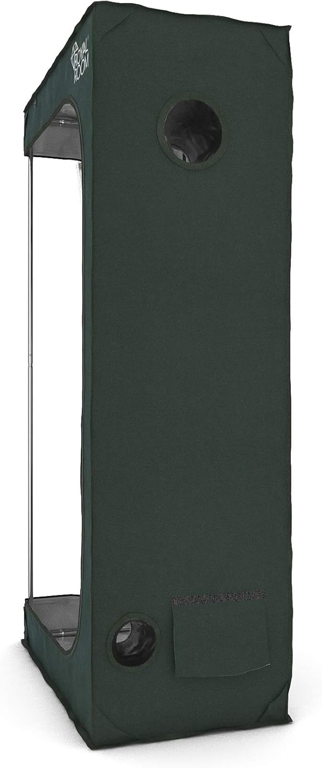 Growzelt 80x40x160 cm - Indoor Gewächshaus - Starker Bezug, Waschbar, Lichtdicht - Rohrstärke 19 mm,