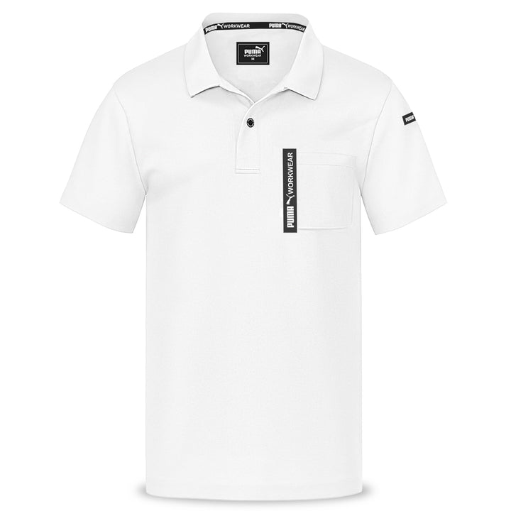 PUMA Workwear Advanced – Poloshirt Herren Kurzarm – Arbeitsshirt mit Brusttasche und Utility Fach an