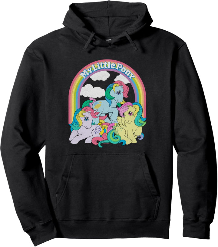 My Little Pony Classic Ponies with Logo Pullover Hoodie