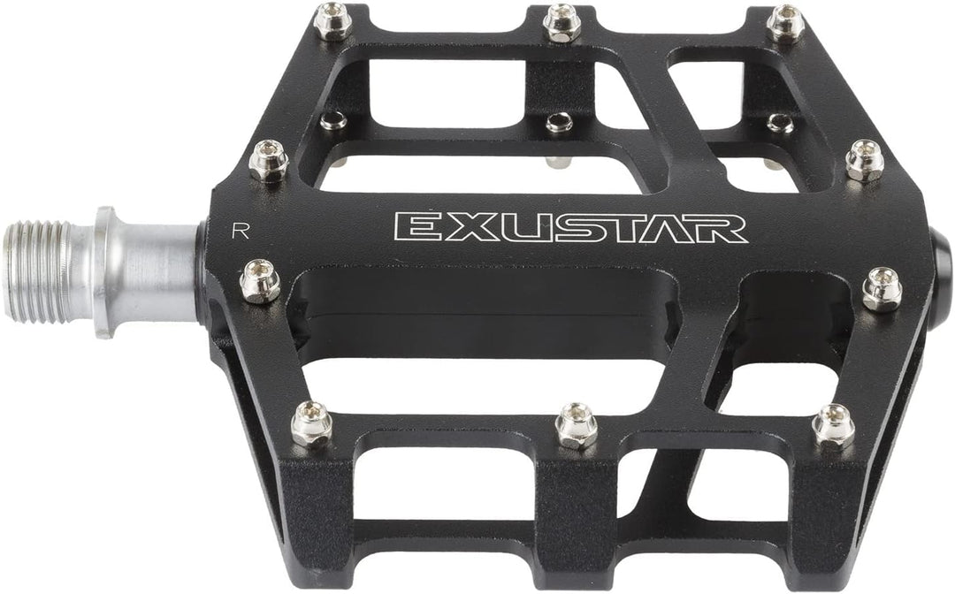 Exustar BMX-pedal Schwarz, Schwarz