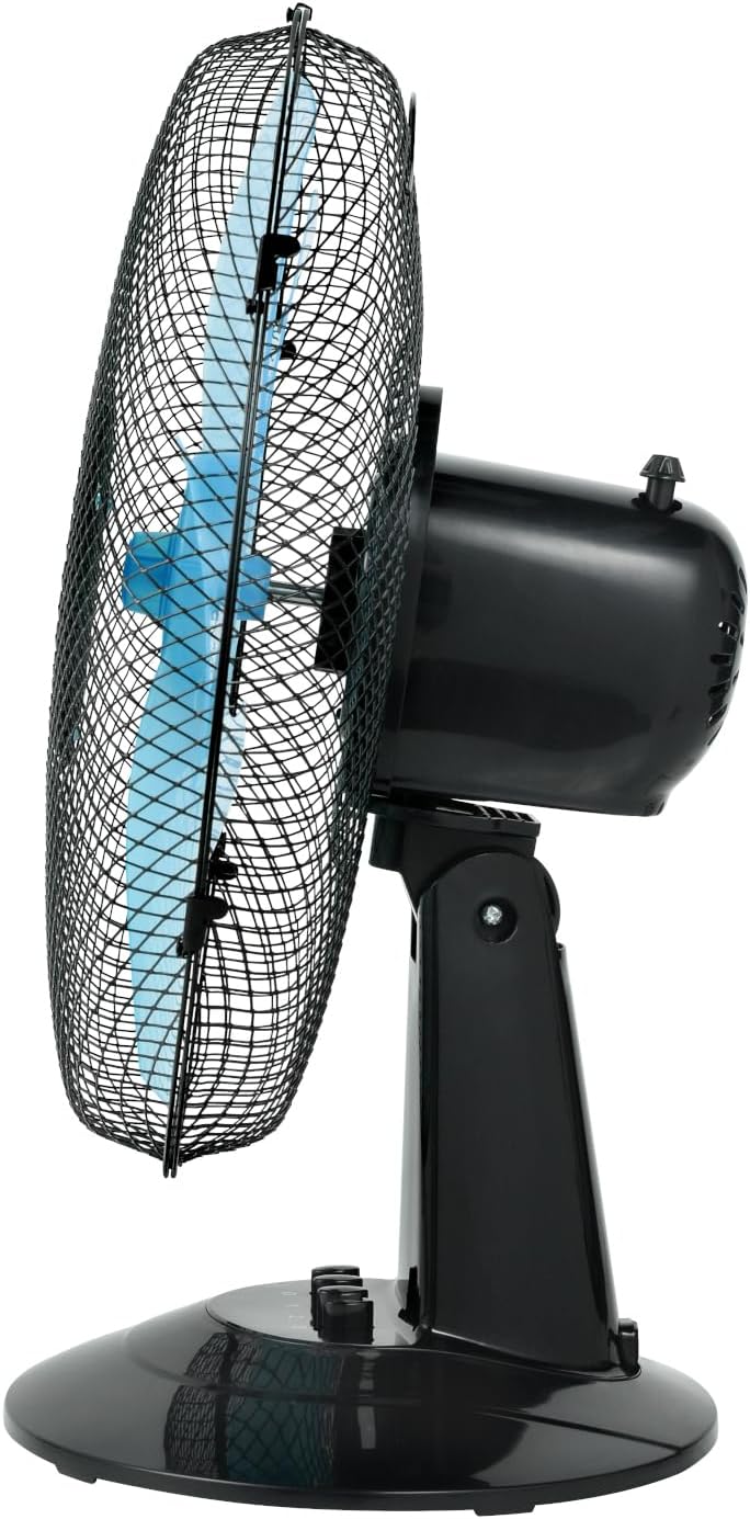 Ardes - AR5ST40N Tischventilator STEELO 40N 5 Flügel - Tischventilator 40 cm Oszillierend mit verste