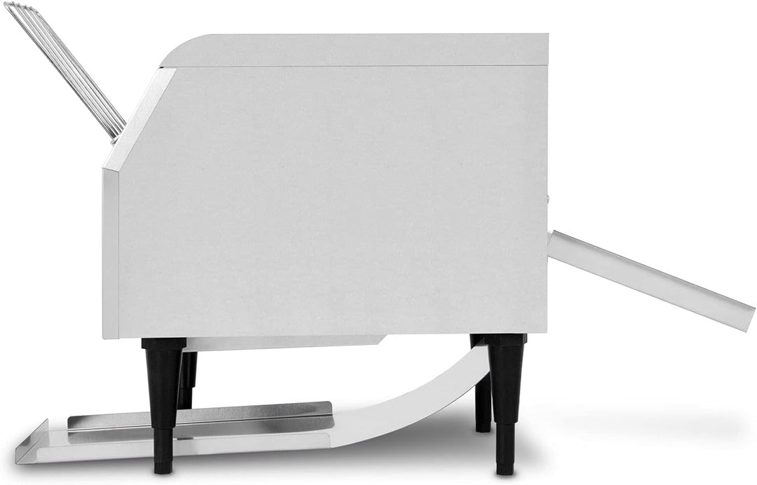 vertes Durchlauftoaster Toaster mit Laufband aus Edelstahl (1340W, 230V, Gastro Profi für Toast und