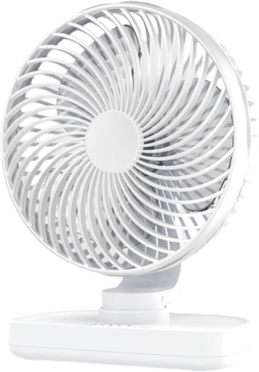 Tischventilator, Oszillierender Kühlventilator, 4 Geschwindigkeitsstufen Kompaktkühler Mit Leichtem