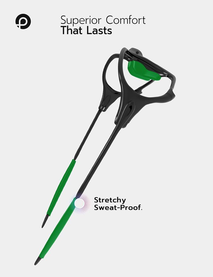 PapaViva Ersatzlinsen &amp; Gummi-Kits für for Oakley Jawbone Vented Dark Green, Dark Green