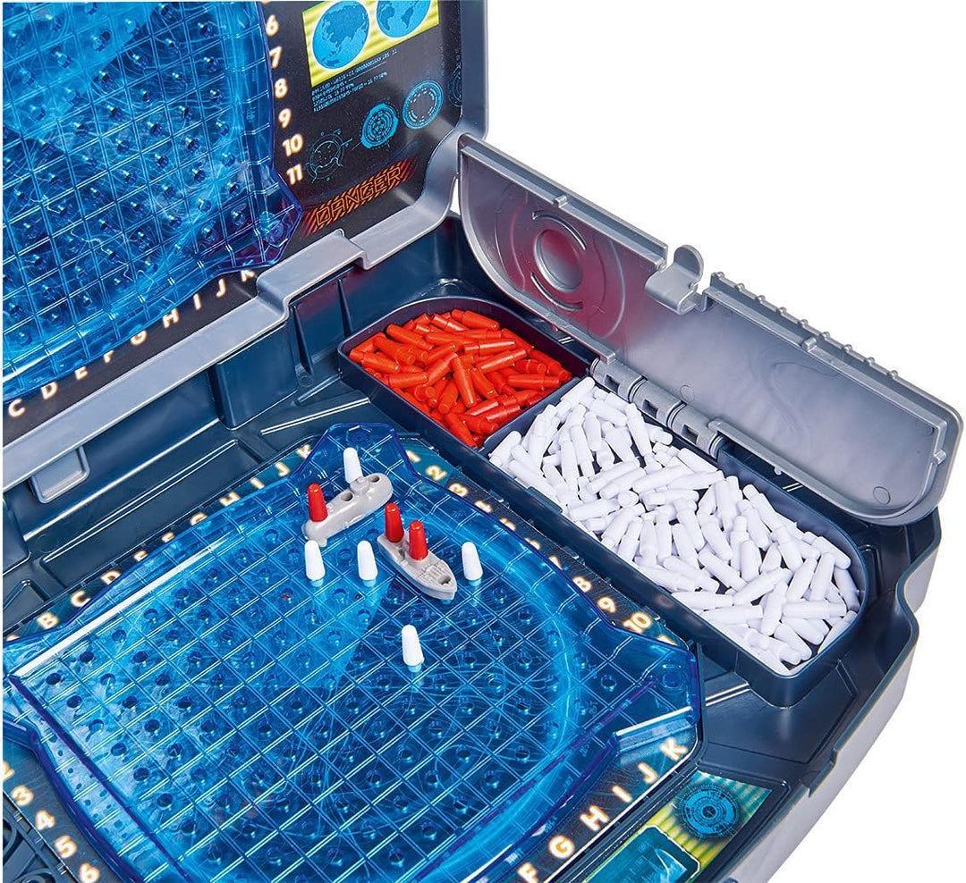 noris 606104435 Schiffe Versenken Light &amp; Sound-Aktionsspiel für Die ganze Familie-Spielzeug ab 5
