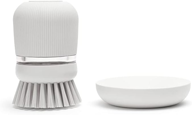 Brabantia Spülbürste, Kunststoff, Hellgrau, Einheitsgrösse Light Grey, Light Grey