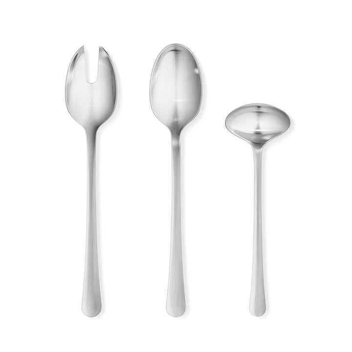 Georg Jensen Copenhagen matt Servierbesteck 3 tlg.