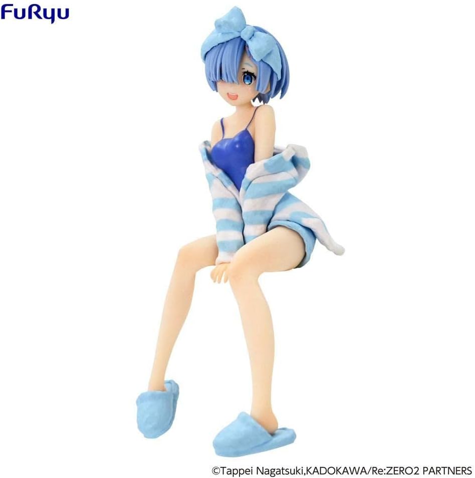 Furyu RE Zero - Rem Room Wear - Statuette PVC Noodle Stopper 14cm