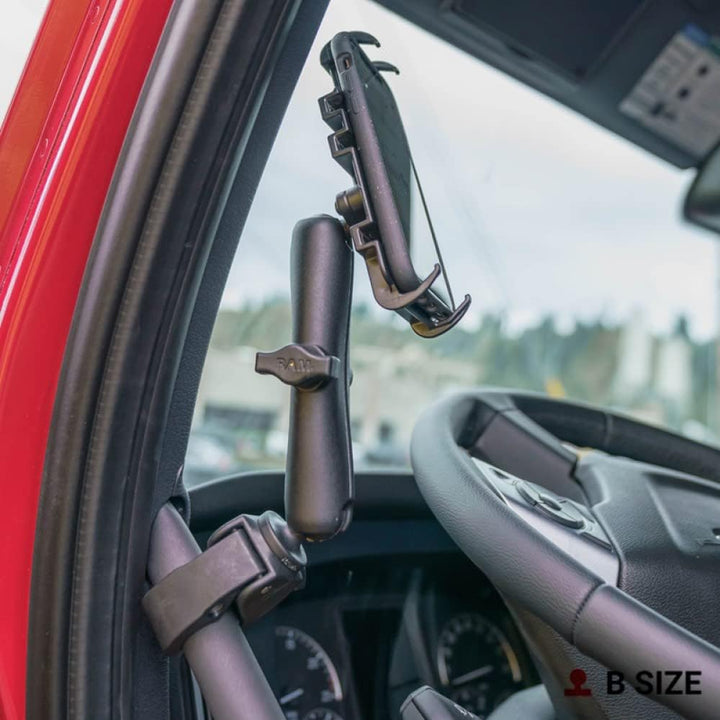 RAM Mounts (RAP-B-400U) Tough-Claw klein mit 2,54 cm Durchmesser Gummiball Single, Single